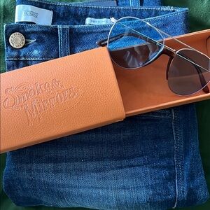 Smoke & Mirrors Fortunate Son Aviator Sunglasses